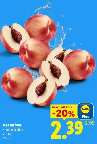Offre: Nectarines