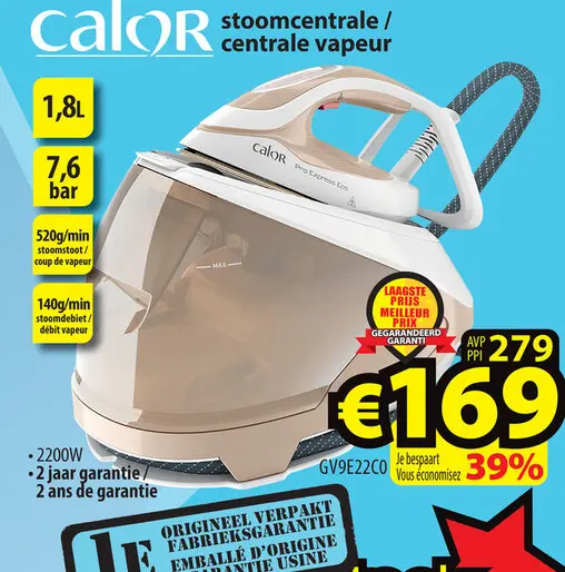 Offre: stoomcentrale / centrale vapeur