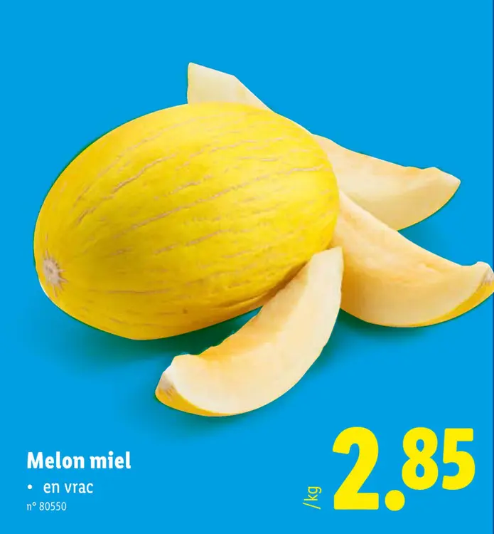Offre: Melon miel