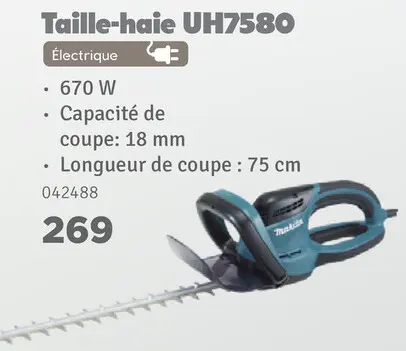 Offre: Taille-haie UH7580