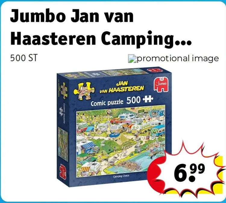 Promotie: Jumbo Jan van Haasteren Camping... Puzzel