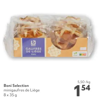 Offre: minigaufres de Liège