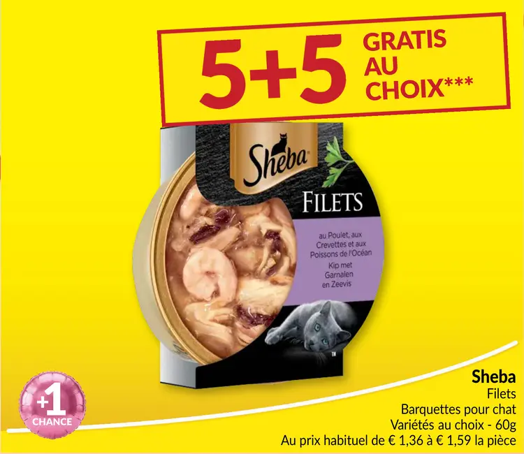 Offre: Filets barquettes pour chat