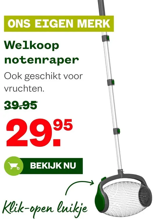 Aanbieding: Notenraper