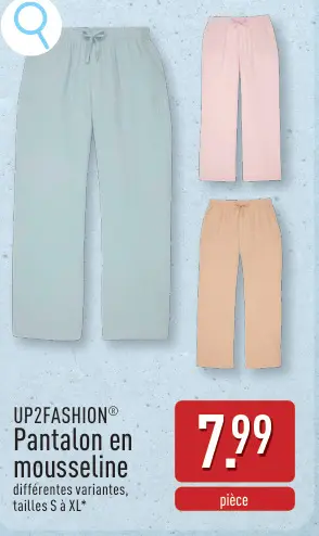 Offre: Pantalon en mousseline