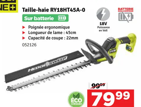 Offre: Taille-haie RY18HT45A-0
