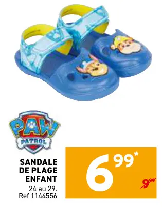 Offre: Sandale de plage enfant