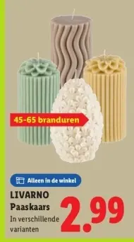 Aanbieding: Paaskaars