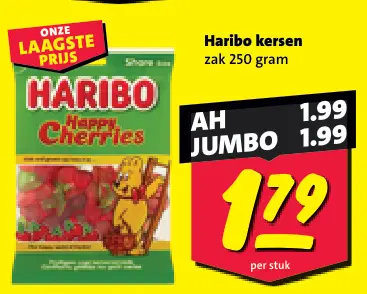 Aanbieding: Haribo kersen