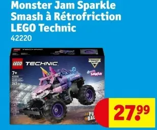 Offre: Monster Jam Sparkle Smash à Rétrofriction