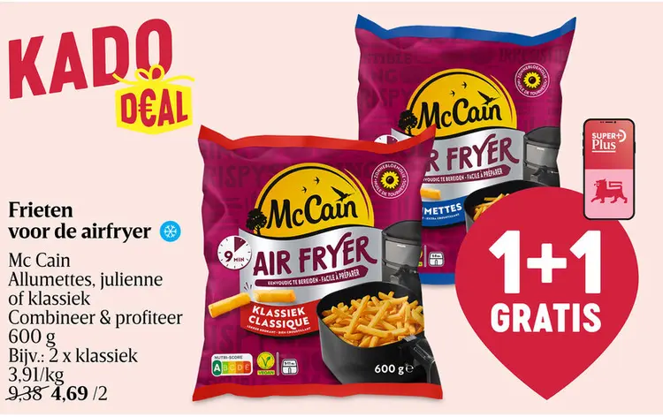 Promotie: Frieten voor de airfryer