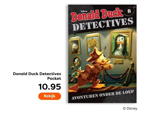 Aanbieding: Donald Duck Detectives Pocket