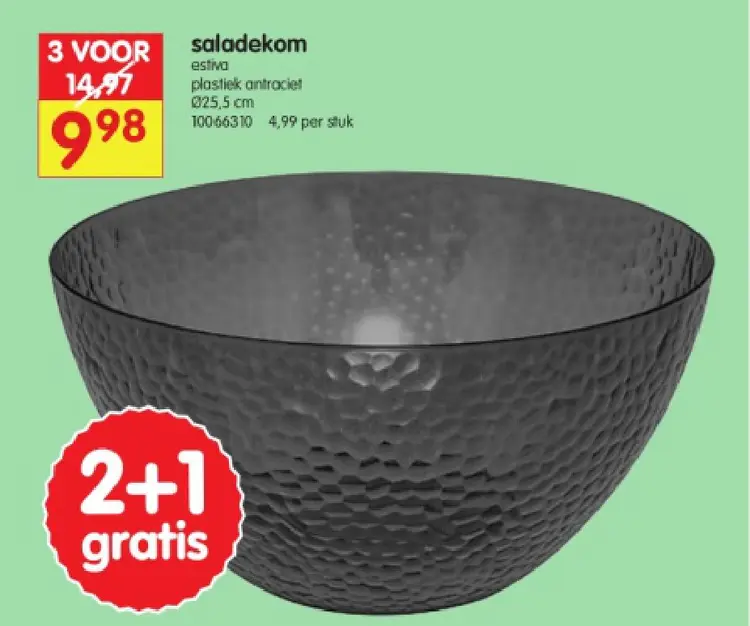 Promotie: saladekom