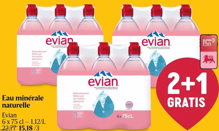 Offre: Eau minérale naturelle