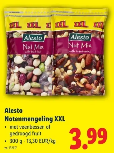 Promotie: Notenmengeling XXL