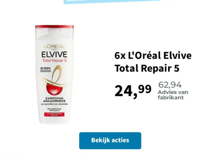 Promotie: Elvive Total Repair 5
