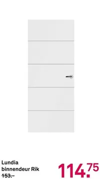 Aanbieding: Lundia binnendeur Rik