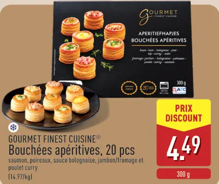 Offre: Bouchées apéritives