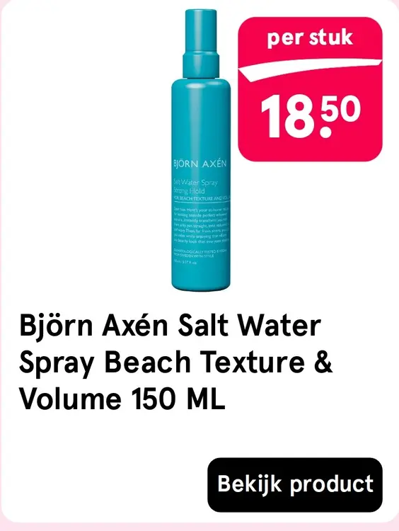 Aanbieding: Salt Water Spray Beach Texture & Volume