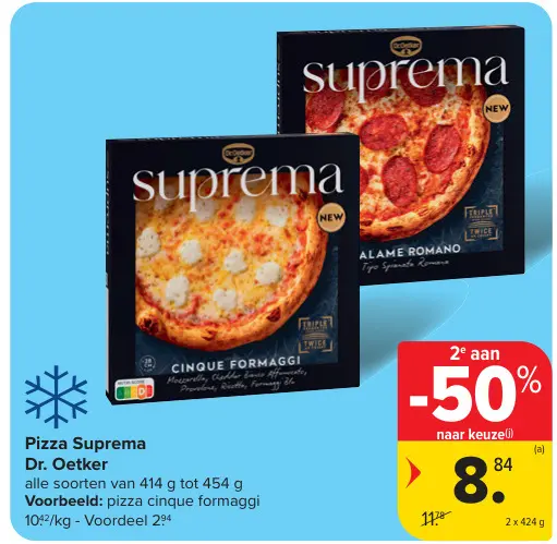 Promotie: Pizza Suprema