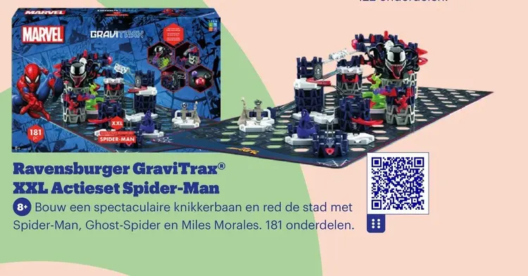 Promotie: Ravensburger GraviTrax® XXL Actieset Spider-M