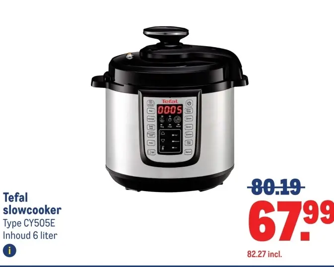 Aanbieding: slowcooker