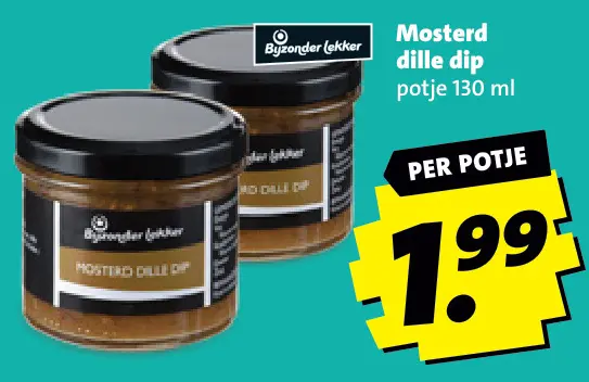Aanbieding: Mosterd dille dip