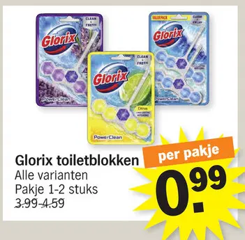 Aanbieding: toiletblokken