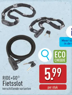 Promotie: Fietsslot