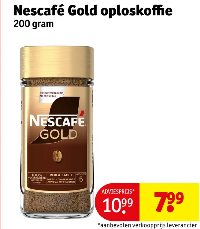 Aanbieding: Oploskoffie