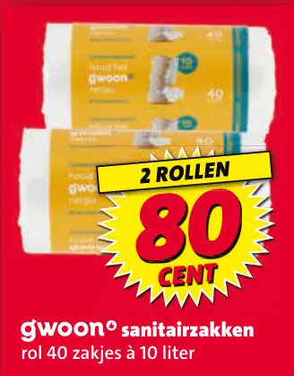 Aanbieding: sanitairzakken