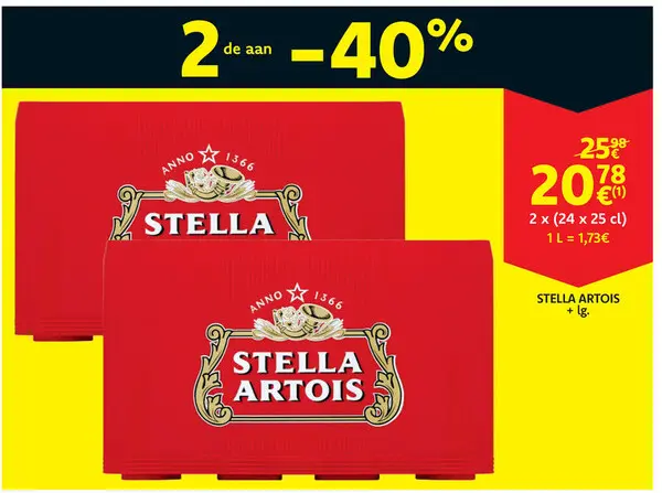 Aanbieding: Stella Artois