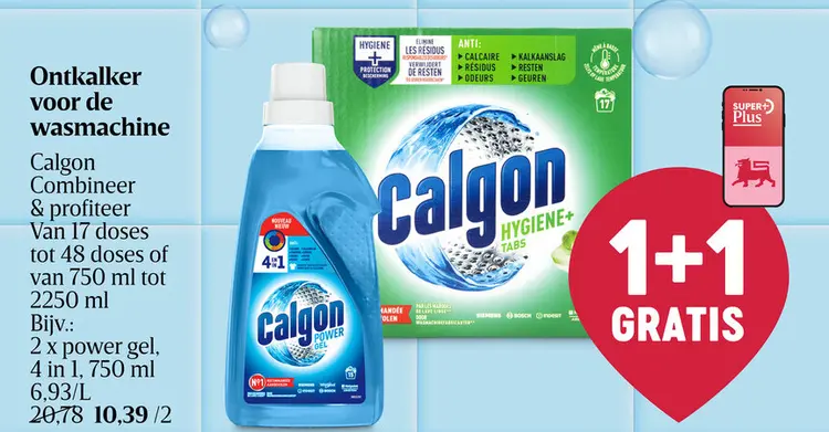 Promotie: Ontkalker voor de wasmachine