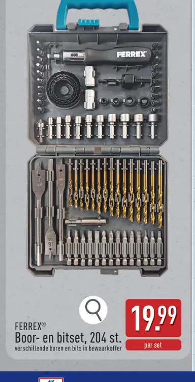 Promotie: Jeu de forets et d'embouts