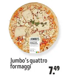 Aanbieding: Jumbo's quattro formaggi