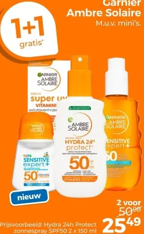Aanbieding: Hydra 24h Protect zonnespray SPF50