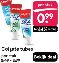 Aanbieding: Colgate tubes