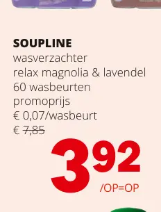 Promotie: Wasverzachter