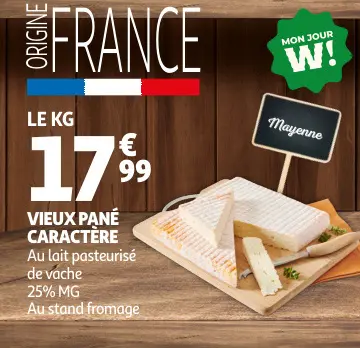 Promotie: Vieux pané caractère