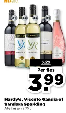 Aanbieding: Hardy's, Vicente Gandia of Sandara Sparkling