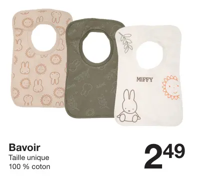 Offre: Bavoir