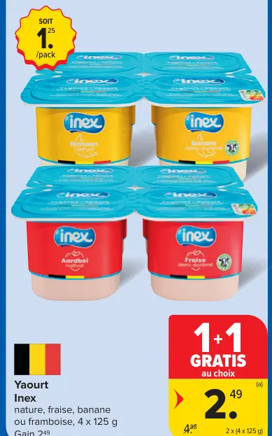 Offre: Yaourt
