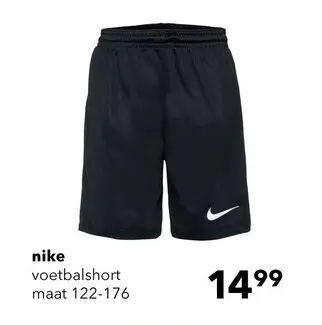 Aanbieding: Park III kinder sportshort zwart