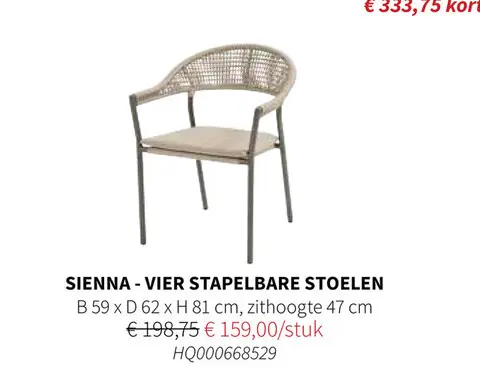 Promotie: Sienna