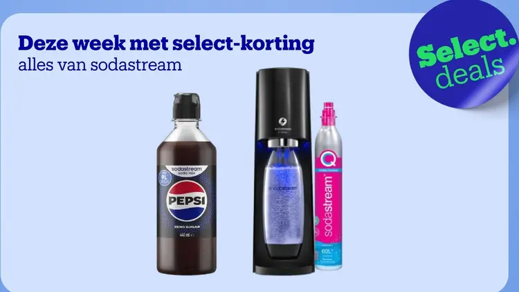 Aanbieding: Alles van sodastream