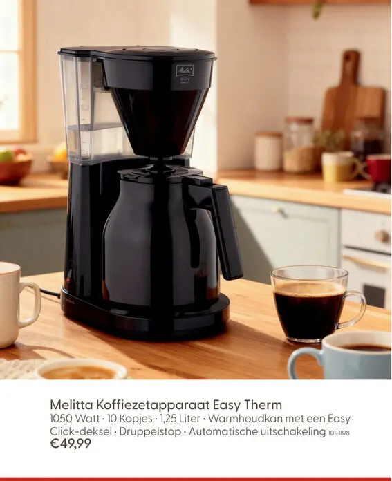 Aanbieding: Melitta Koffiezetter Therm 1023-06