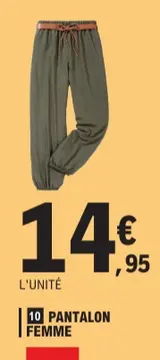 Aanbieding: PANTALON OU COMBISHORT FEMME