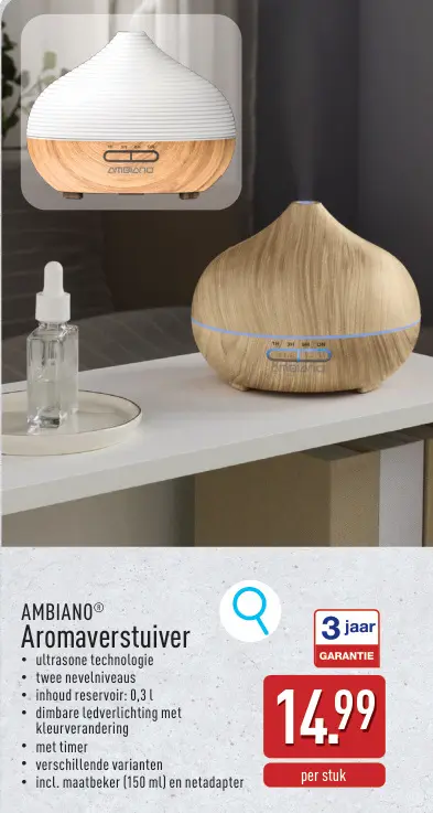 Promotie: Aromaverstuiver