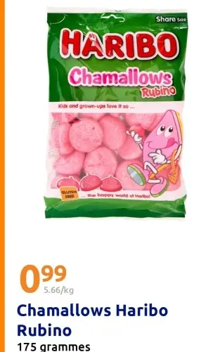 Offre: Chamallows Haribo Rubino