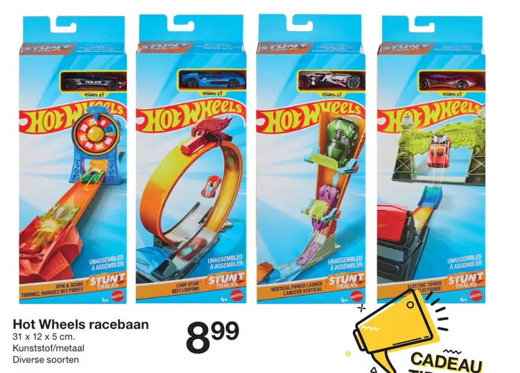 Aanbieding: Hot Wheels racebaan